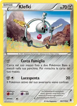 Carta Klefki dell'espansione Forze Spettrali, numero 66/119