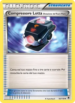 Carta Compressore Lotta [Dotazione del Team Flare] dell'espansione Forze Spettrali, numero 92/119