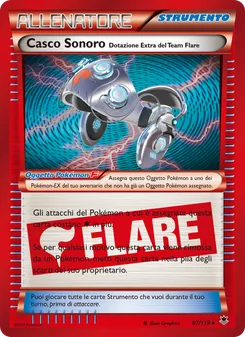 Carta Casco Sonoro [Dotazione Extra del Team Flare] dell'espansione Forze Spettrali, numero 97/119