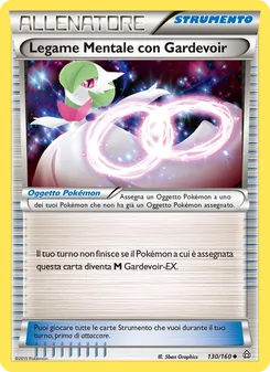 Carta Legame Mentale con Gardevoir dell'espansione Scontro Primordiale, numero 130/160