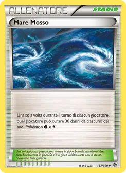 Carta Mare Mosso dell'espansione Scontro Primordiale, numero 137/160