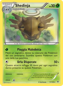 Carta Shedinja dell'espansione Furie Volanti, numero 11/108