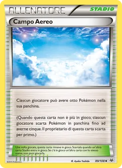 Carta Campo Aereo dell'espansione Furie Volanti, numero 89/108