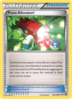 Carta Posta Allenatori dell'espansione Furie Volanti, numero 92a/108