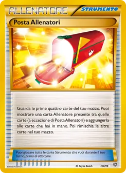 Carta Posta Allenatori dell'espansione Antiche Origini, numero 100/98
