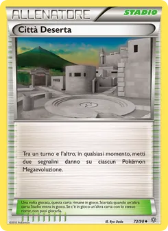 Carta Città Deserta dell'espansione Antiche Origini, numero 73/98
