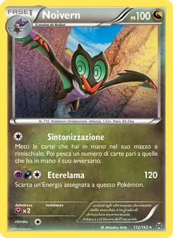Carta Noivern dell'espansione Turbo Blitz, numero 112/162