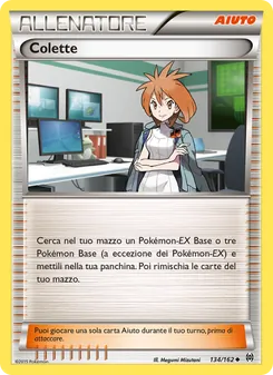 Carta Colette dell'espansione Turbo Blitz, numero 134/162