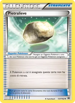 Carta Pietralieve dell'espansione Turbo Blitz, numero 137/162