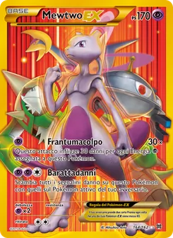 Carta Mewtwo EX dell'espansione Turbo Blitz, numero 164/162