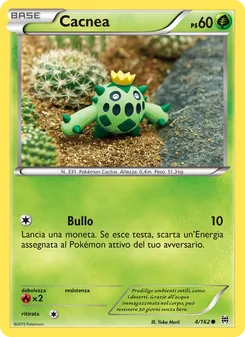 Carta Cacnea dell'espansione Turbo Blitz, numero 4/162