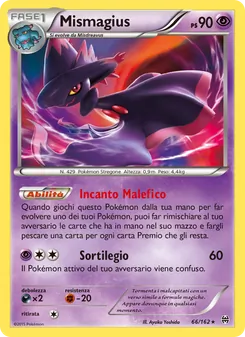 Carta Mismagius dell'espansione Turbo Blitz, numero 66/162