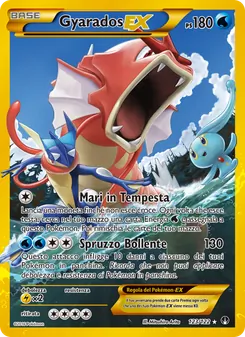 Carta Gyarados EX dell'espansione Turbo Crash, numero 123/122