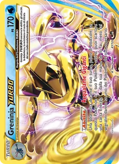Carta Greninja TURBO dell'espansione Turbo Crash, numero 41/122