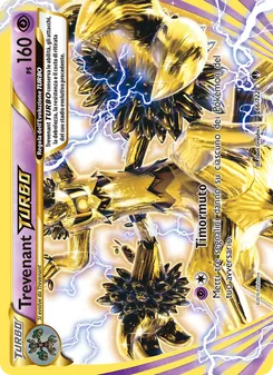 Carta Trevenant TURBO dell'espansione Turbo Crash, numero 66/122