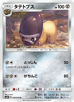 Kartu Shieldon dari ウルトラサン, nomor 038/66